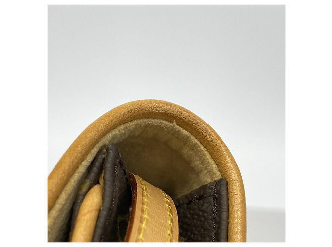 Bolso de hombro Louis Vuitton Monogram Pochette Twin GM Castaño - vista 6
