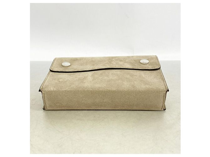 Hermès Borsa a tracolla Hermes Nap To Go Grizzly in Etoupe Gray Taupe - vista 3