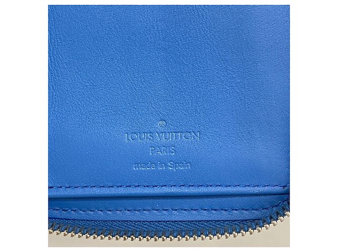Zippy Cartera larga Louis Vuitton azul - vista 4