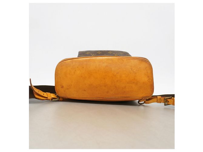 Mochila Louis Vuitton Monogram Montsouris GM Castaño - vista 3