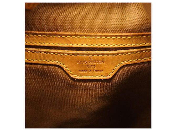 Mochila Louis Vuitton Monogram Montsouris GM Castaño - vista 5