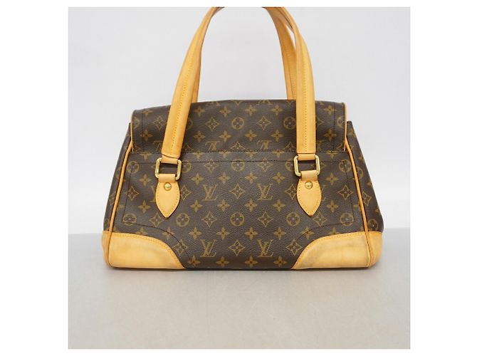 Borsa a tracolla Louis Vuitton Monogram Beverly GM Marrone - vista 12