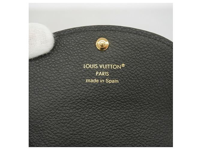 Louis Vuitton Monogram Empreinte Coin Case Preto - vista 4