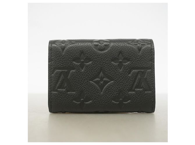 Louis Vuitton Monogram Empreinte Coin Case Preto - vista 6