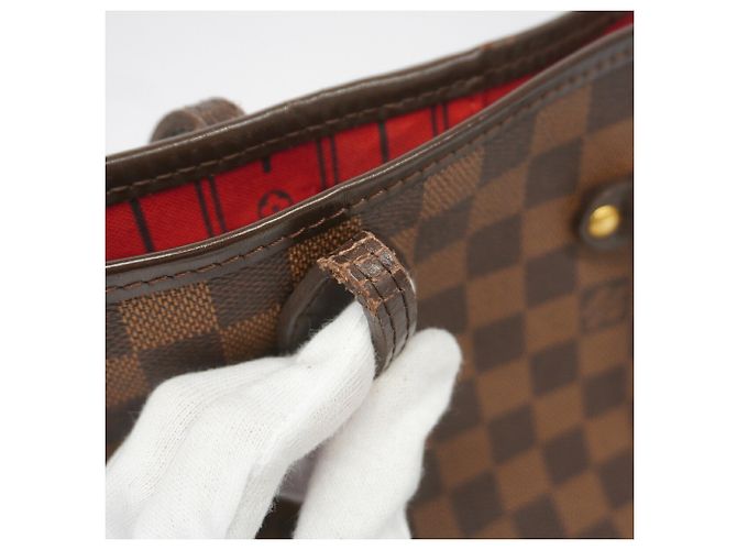 Bolso Tote Louis Vuitton Damier Neverfull MM Damier ebene - vista 7