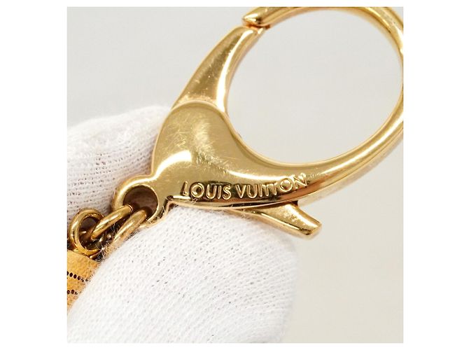 Louis Vuitton Keychain Charm Bijou Sac Page M65090 Argento D'oro - vista 3