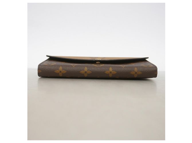 Louis Vuitton Monogram Giant Reverse Portefeuille Sarah Long Wallet Braun - Ansicht 2