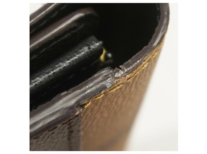Louis Vuitton Monogram Giant Reverse Portefeuille Sarah Long Wallet Braun - Ansicht 5