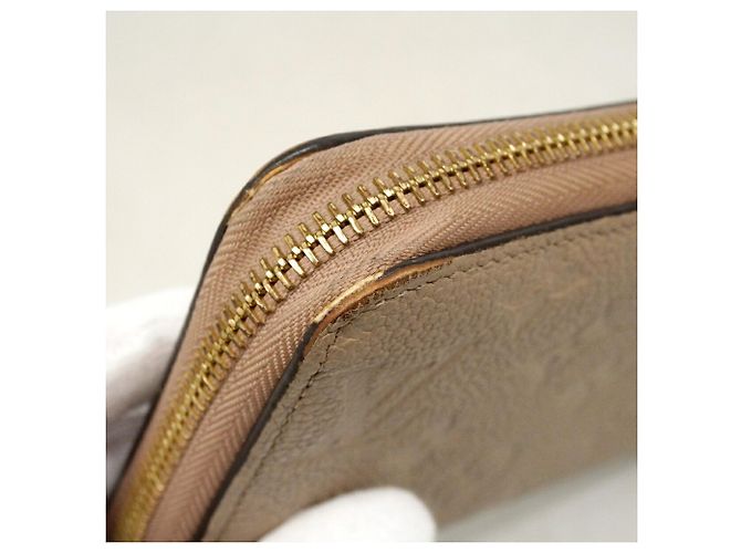 Louis Vuitton Monogram Empreinte Zippy Wallet Grau - Ansicht 7