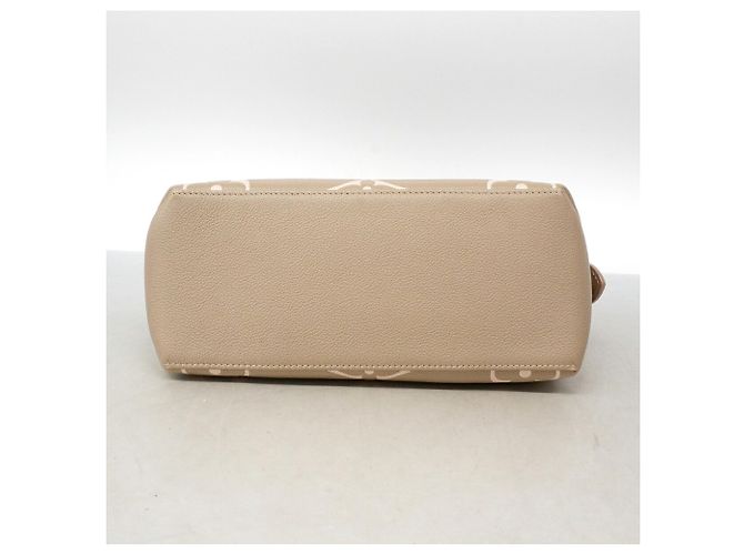 Sac à main Louis Vuitton Monogram Empreinte Bicolor Petit Palais PM Gris Écru - vue 3