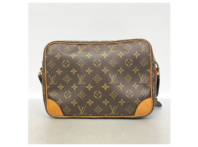 Bolso de hombro Louis Vuitton Monogram Nile Castaño - vista 11
