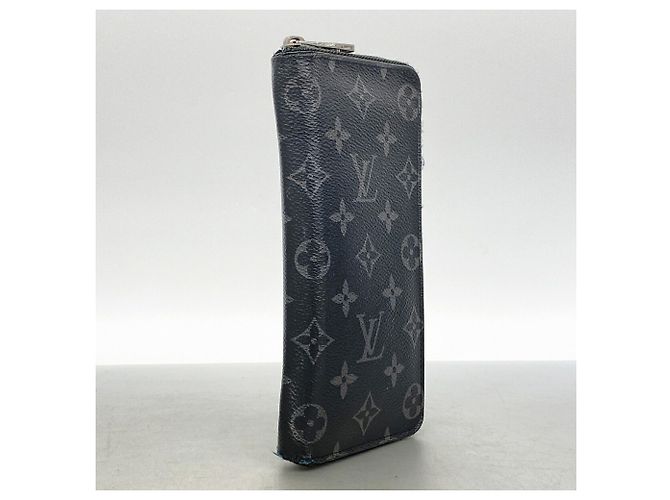 Louis Vuitton Monogram Eclipse Zippy Wallet Black - view 2