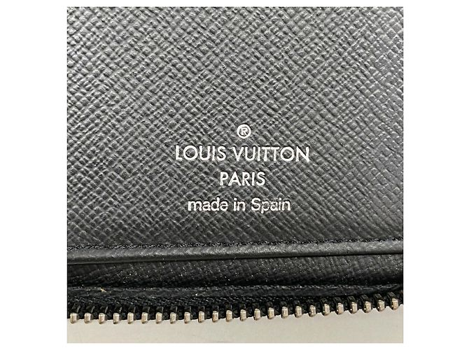 Louis Vuitton Monogram Eclipse Zippy Wallet Black - view 4