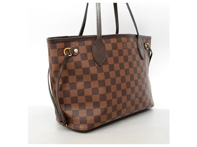 Louis Vuitton Damier Neverfull PM Tote Bag N40600 Ebene Damier ebene - Ansicht 2