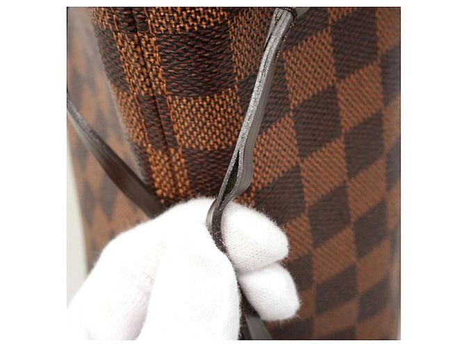 Louis Vuitton Damier Neverfull PM Tote Bag N40600 Ebene Damier ebene - Ansicht 9