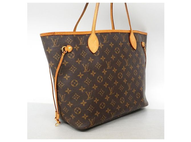 Louis Vuitton Monogram Neverfull MM Tote Bag Braun - Ansicht 2