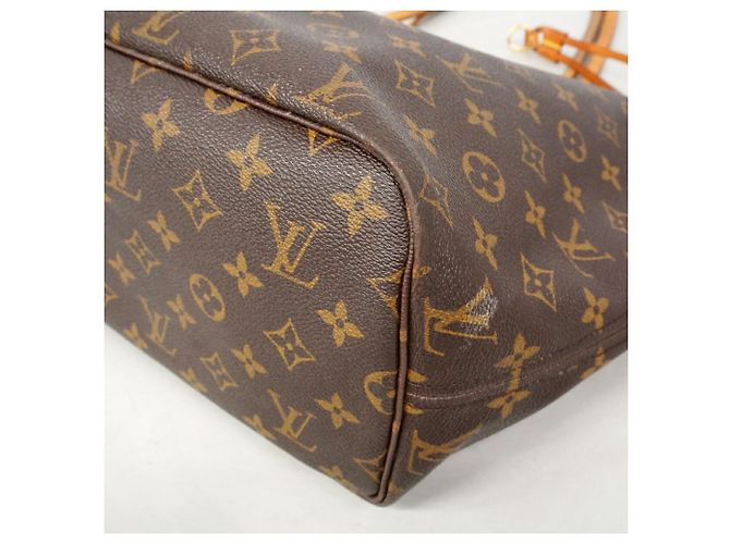 Louis Vuitton Monogram Neverfull MM Tote Bag Braun - Ansicht 6
