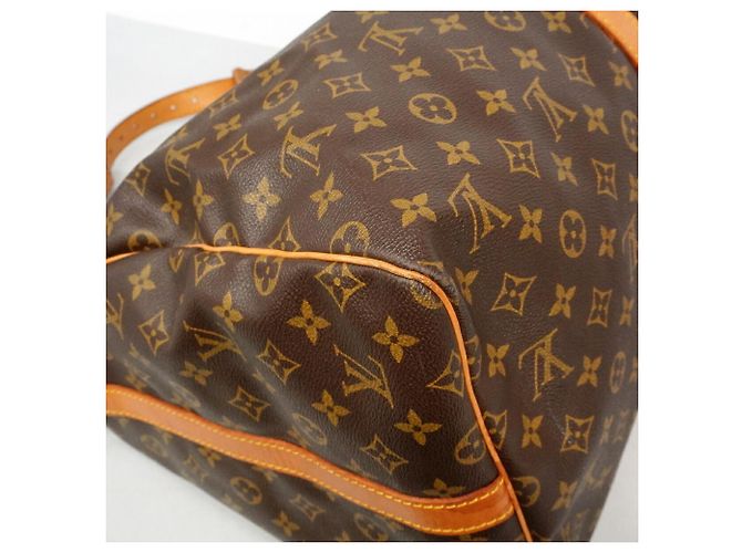 Louis Vuitton Brown Boston Monogram Keepall Bandoulière 55 Braun - Ansicht 6