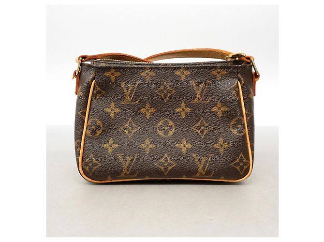 Bolsa de Ombro Louis Vuitton Monogram Vivacite PM Marrom - vista 10