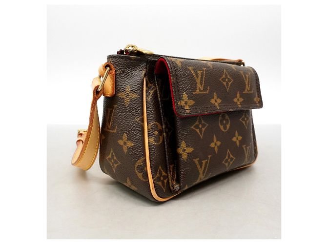 Bolsa de Ombro Louis Vuitton Monogram Vivacite PM Marrom - vista 2