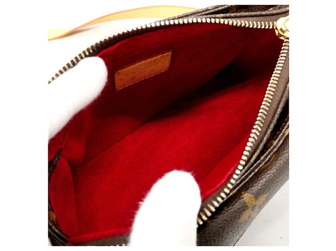Bolsa de Ombro Louis Vuitton Monogram Vivacite PM Marrom - vista 4