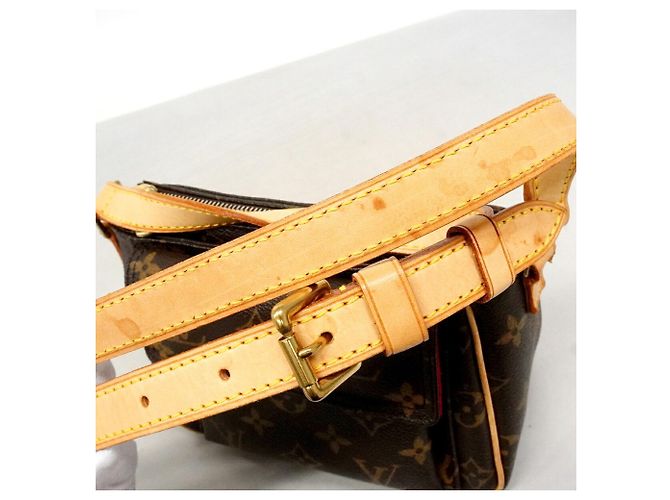Bolsa de Ombro Louis Vuitton Monogram Vivacite PM Marrom - vista 7