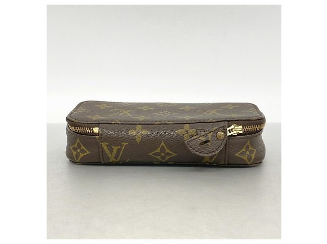 Louis Vuitton Monogram Pochette Montecarlo Case Marrom - vista 9