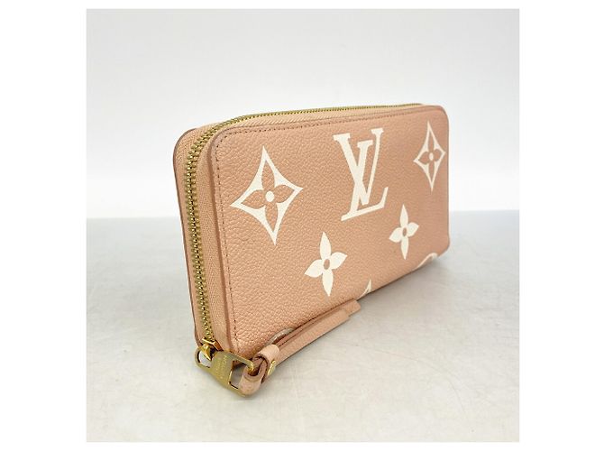 Louis Vuitton Monogram Empreinte Bicolor Zippy Wallet Pink - view 2