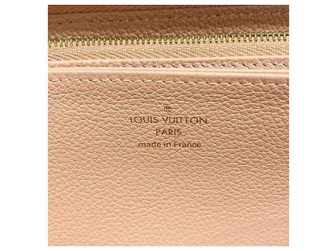 Louis Vuitton Monogram Empreinte Bicolor Zippy Wallet Pink - view 4