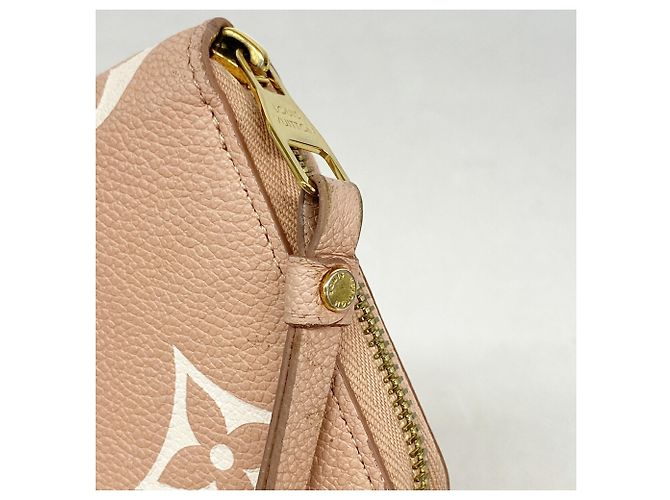 Louis Vuitton Monogram Empreinte Bicolor Zippy Wallet Pink - view 7