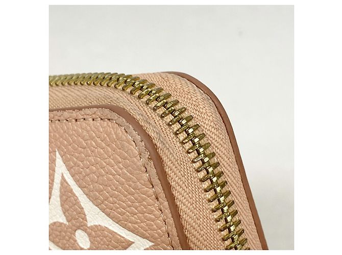 Louis Vuitton Monogram Empreinte Bicolor Zippy Wallet Pink - view 8