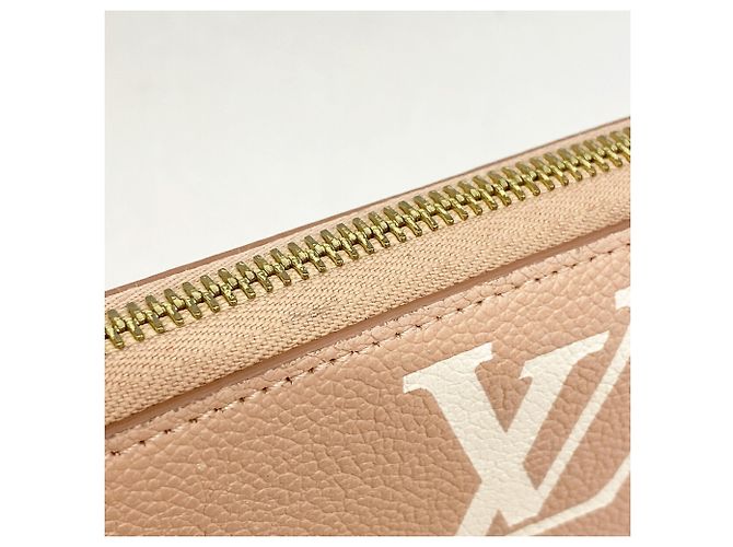 Louis Vuitton Monogram Empreinte Bicolor Zippy Wallet Pink - view 9