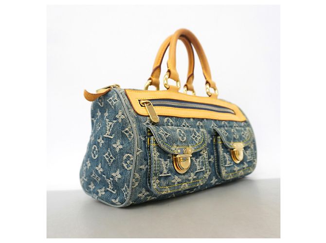 Bolsa Louis Vuitton Monogram Denim Neo Noe Speedy Azul - vista 2