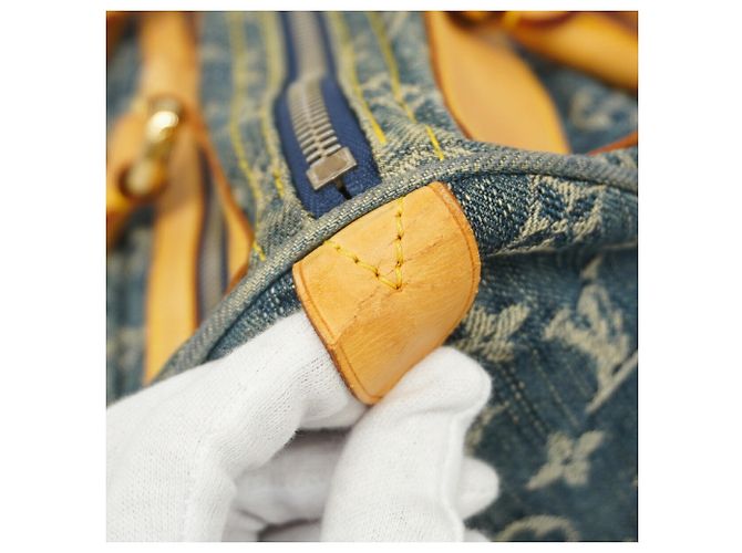 Bolsa Louis Vuitton Monogram Denim Neo Noe Speedy Azul - vista 6