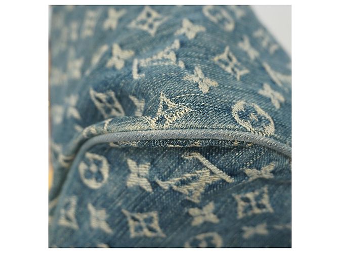 Bolsa Louis Vuitton Monogram Denim Neo Noe Speedy Azul - vista 8