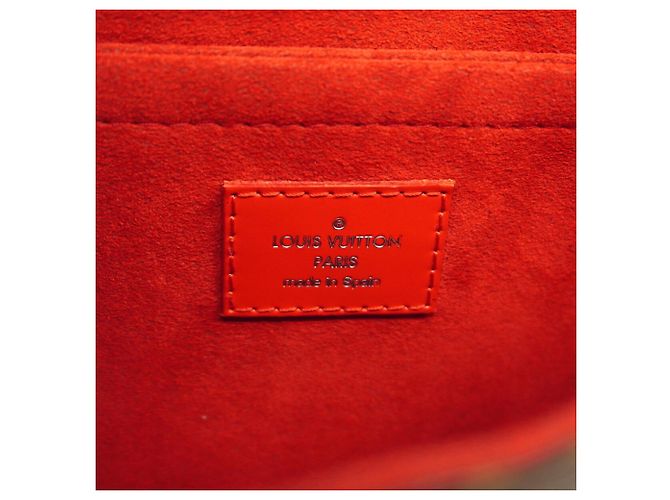 Sac à épaule Louis Vuitton Monogram Saint Michel Marron Rouge - vue 5
