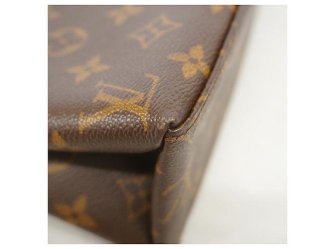 Sac à épaule Louis Vuitton Monogram Saint Michel Marron Rouge - vue 6