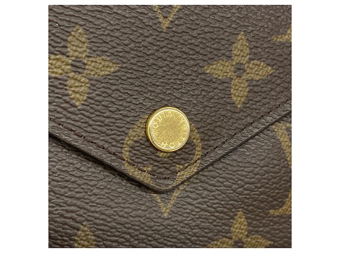 Louis Vuitton Tri-fold Wallet Monogram Victorine Braun - Ansicht 8
