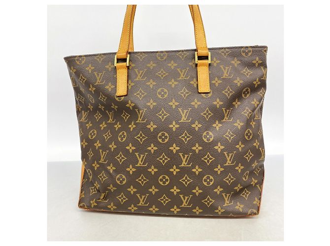 Bolso Tote Cabas Mezzo Monogram Louis Vuitton Castaño - vista 11