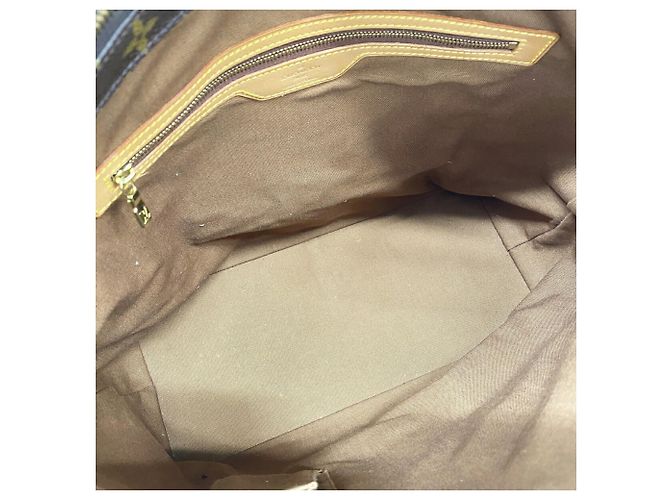 Bolso Tote Cabas Mezzo Monogram Louis Vuitton Castaño - vista 4