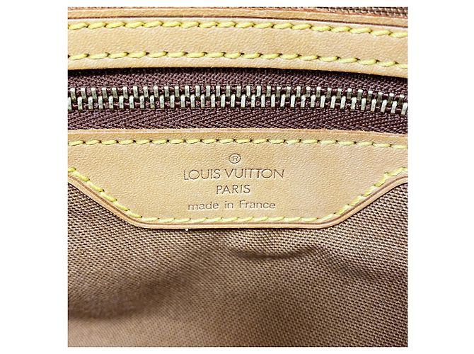 Bolso Tote Cabas Mezzo Monogram Louis Vuitton Castaño - vista 5
