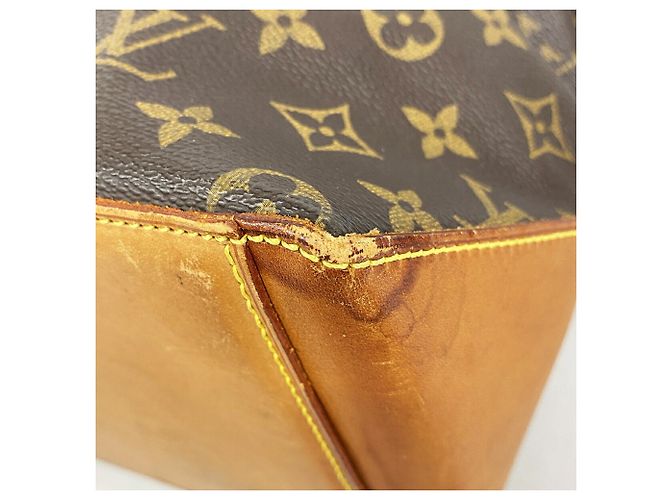 Bolso Tote Cabas Mezzo Monogram Louis Vuitton Castaño - vista 6