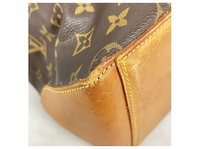Bolso Tote Cabas Mezzo Monogram Louis Vuitton Castaño - vista 7