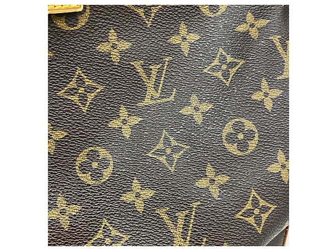 Bolso Tote Cabas Mezzo Monogram Louis Vuitton Castaño - vista 8
