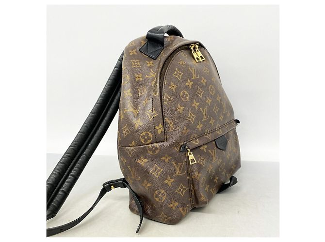 Sac à dos Louis Vuitton Monogram Palm Springs Marron - vue 2