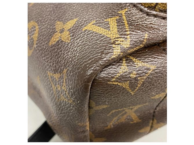 Sac à dos Louis Vuitton Monogram Palm Springs Marron - vue 6