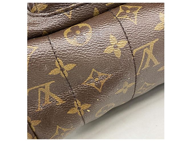Sac à dos Louis Vuitton Monogram Palm Springs Marron - vue 9