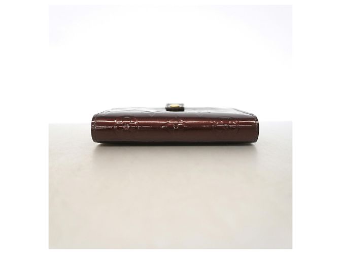 Louis Vuitton Vernis Portefeuille Viennois Wallet Bordò - vista 2