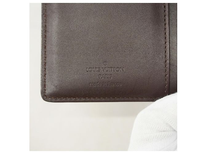 Louis Vuitton Vernis Portefeuille Viennois Wallet Bordò - vista 4