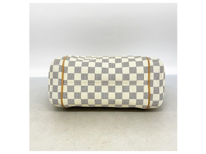 Sac cabas Louis Vuitton Damier Azur Totally PM Blanc - vue 3